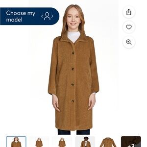 Time and Tru Brown Teddy Jackets